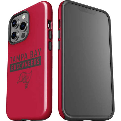 NFL Tampa Bay Buccaneers Red Performance Series iPhone 15 Pro Impact Case